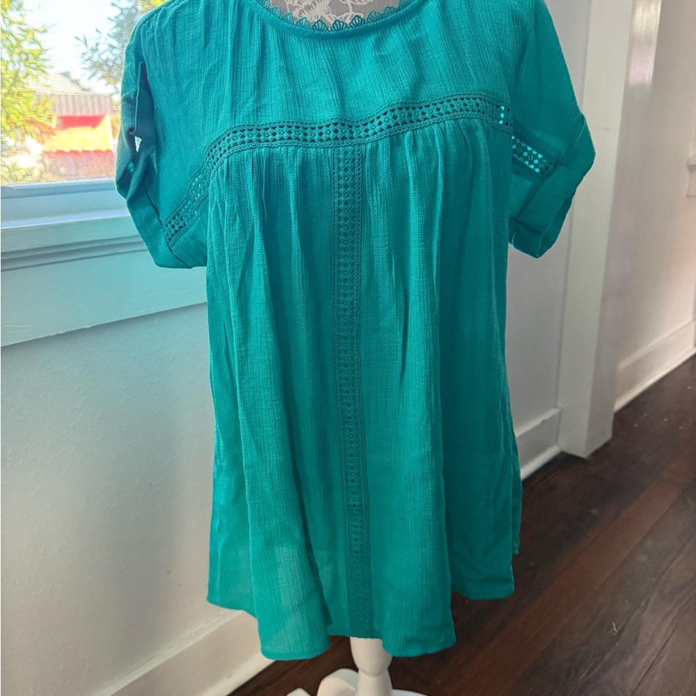 Teal Women's Top